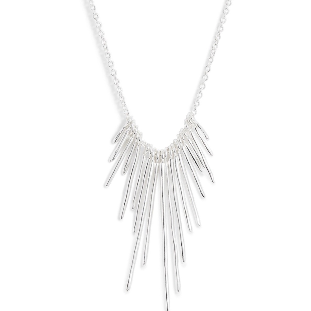 Gorjana josey necklace in silver